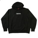 2023FW Supreme / シュプリームBox Logo Hooded Sweatshirt /ボックスロゴ フーデッド スウェットシャツ フーディ― パーカーBlack / ブラック 黒2023AW 国内正規品 新古品【中古】