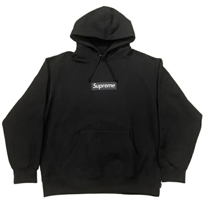 2023SS Supreme / シュプリームWest Hollywood Box Logo Hooded Sweatshirt /LA店移転オープン記念 ウェスト ハリウッド ボックスロゴ フーデッド スウェットシャツフーディー パーカーBlack / ブラック 黒正規品 新古品【中古】