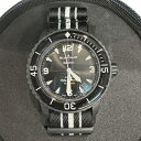 Blancpain ~ SWATCH / up ~ XEHb`Bioceramic Scuba Fifty Fathoms CollectionOcean of StormsoCIZ~bN XL[o tBteB[ t@] RNVI[V Iu Xg[ 2023 Ki VÕiyÁz