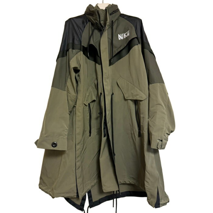 NIKE × sacai / ナイキ サカイMen's Trench Jacket / メンズ トレンチ ジャケットKhaki / カーキ2022AW 正規品 中古品【中古】