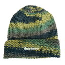 2024SS Supreme / シュプリームGradient Spacedye Beanie /グレイディエント スペースダイ ビーニーOlive / オリーブ正規品 新古品