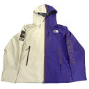 2024SS Supreme × THE NORTH FACE /シュプリーム × THE NORTH FACESplit Taped Seam Shell Jacket /スプリット テイプト シーム シェル ジャケットTan / タン正規品 新古品【中古】