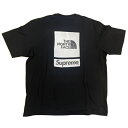 2024SS Supreme ~ THE NORTH FACE /Vv[ ~ U m[XtFCXS/S Top / V[gX[u gbvBlack / ubN Ki VÕiyÁz