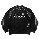 2024SS PALACE x UMBRO / パレス × アンブロ WARM UP CREW /ウォームアップ クルーBlack / ブラック 黒正規品 新古品