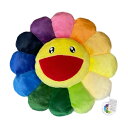 村上隆/ TAKASHI MURAKAMI Flower Cushion /お花 クッション RAINBOW / レインボー マルチカラー60cmサイズKaik...