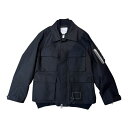 WTAPS sacai Cotton Back Satin Jacket 02 Jacket Cotton Back Satin