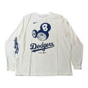 NIKE / ナイキ2025 MLB村上隆ドジャース ロンTシャツ DOB君 正規品 新古品【中古】White ホワイト