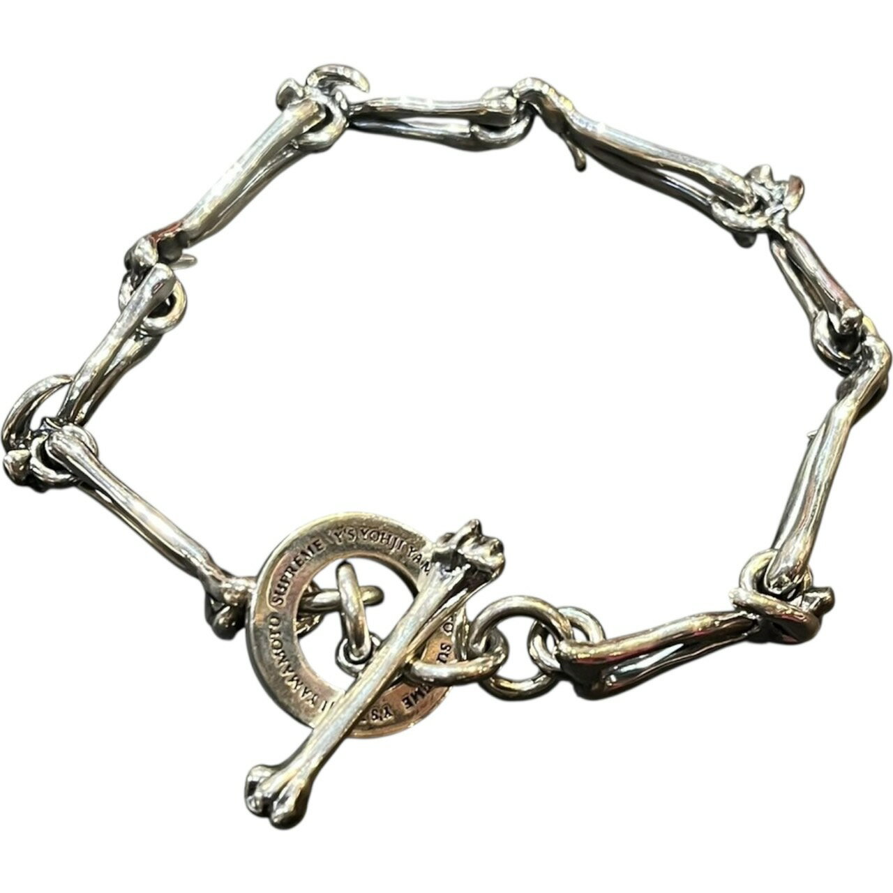 Supreme x Y's by Yohji Yamamoto Silver Bracelet
