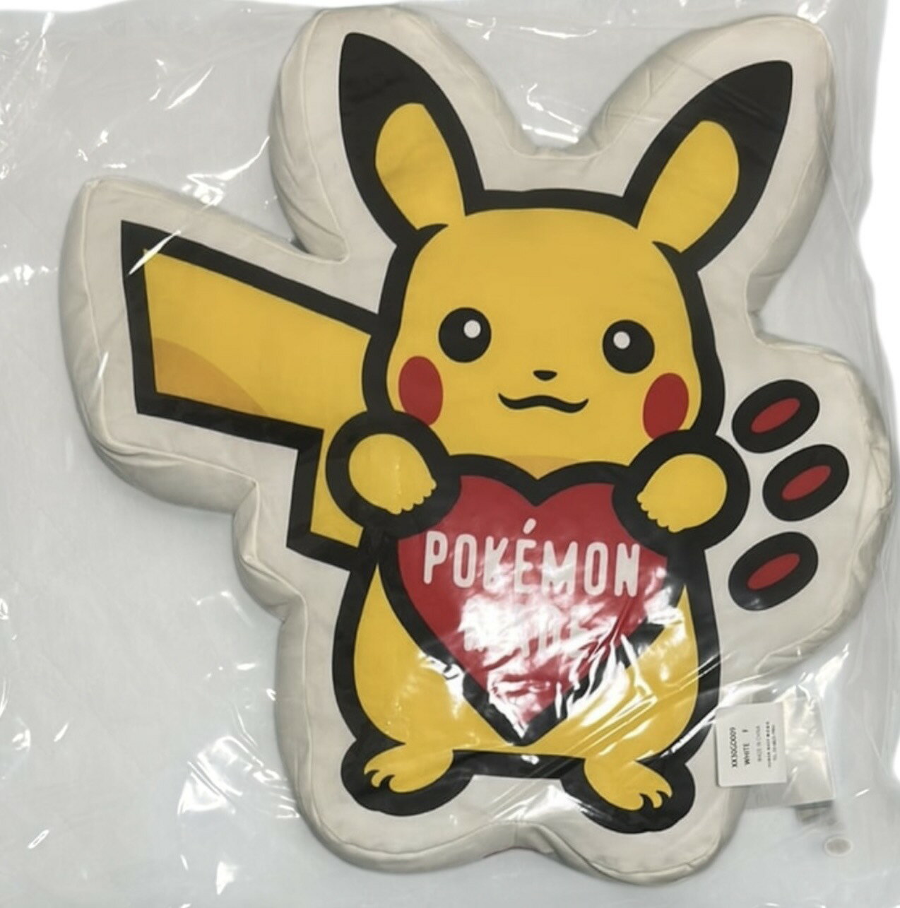 HUMAN MADE x Pokemon Made Cushion (Pikachu) "White"ヒューマンメイド x ポケモン メイド クッション..