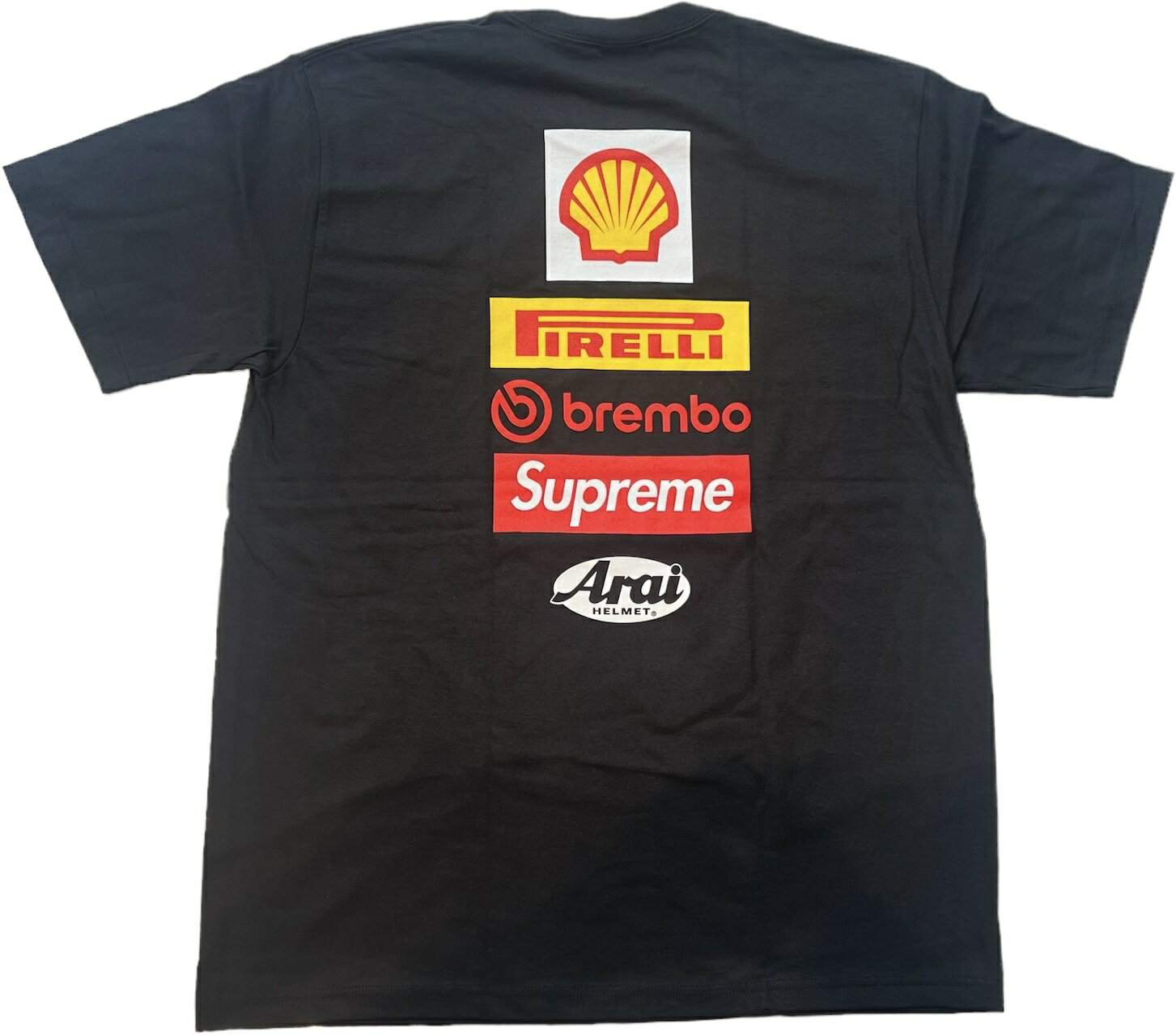 Supreme 2024SS / シュプリームducati Logos Tee Black /デュカティ ロゴズ ティーBlack / ブラック正規品 新古品【中古】