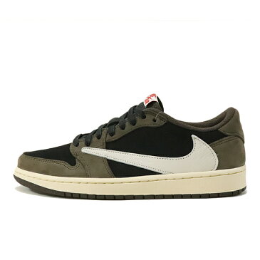 TRAVIS SCOTT × NIKE CACTUS JACK / トラビス スコット ナイキ カクタス ジャックAIR JORDAN 1 LOW OG SP /エアジョーダン 1 ローBLACK/DARK MOCHA-UNIVERSITY RED-SAIL【CQ4277-001】2019 正規品 新古品【中古】