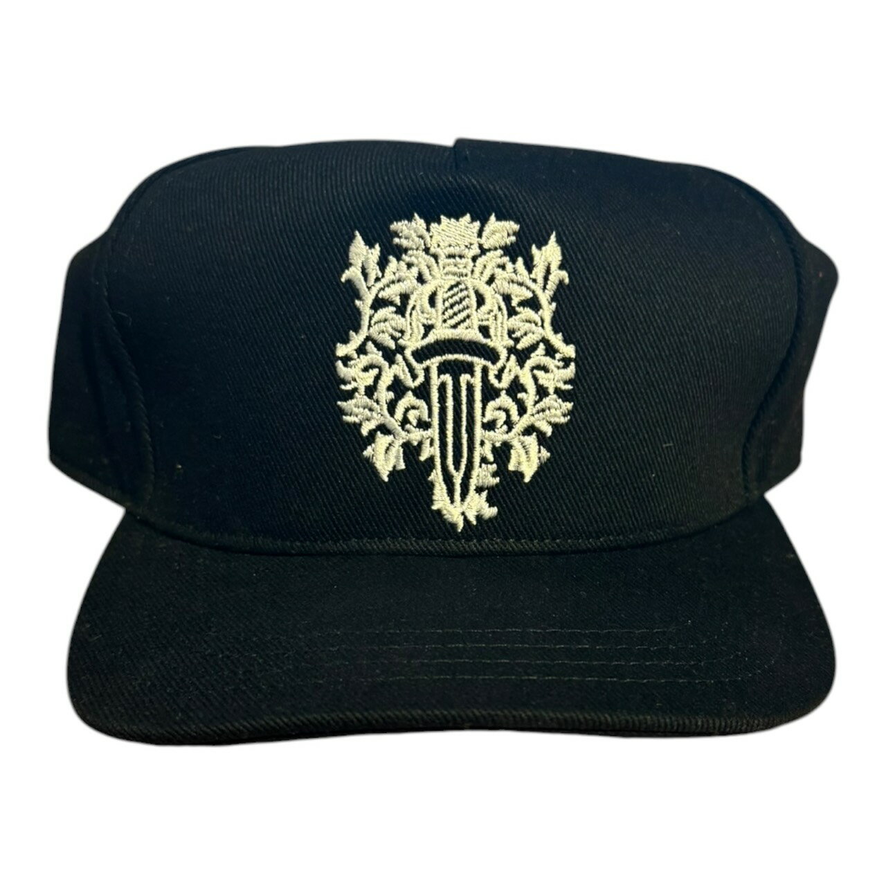 乐天商城 - Chrome Hearts / クロムハーツBaseball Denim Cap Dogger /ベースボールデニムキャップダガーBlack ブラック 黒正規品 新古品【中古】