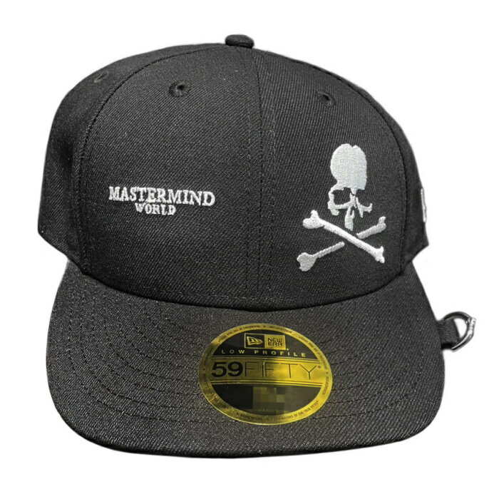 MASTERMIND WORLD × New Era /マスターマインド ワールド × ニューエラLP 59FIFTY Cap / キャップBlack / ブラック2024 国内正規品 新古品【中古】