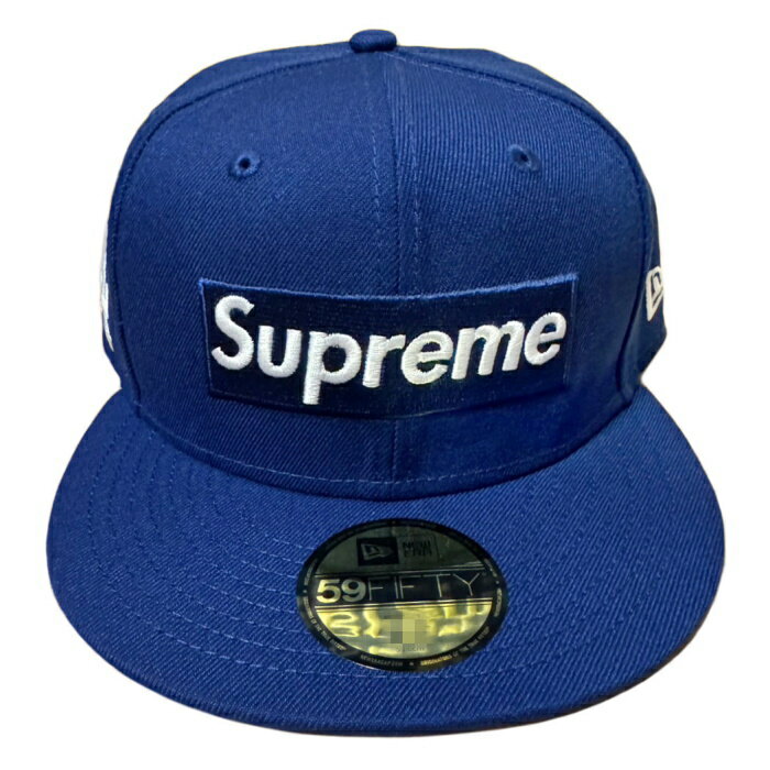 Supreme 24SS / シュプリームMLB Teams Box Logo New Era /メジャーリーグ チーム ボックスロゴ ニューエラDark Royal / ダークロイヤル 青2024SS BOX LOGO ボックスロゴ キャップ 正規品 新古品