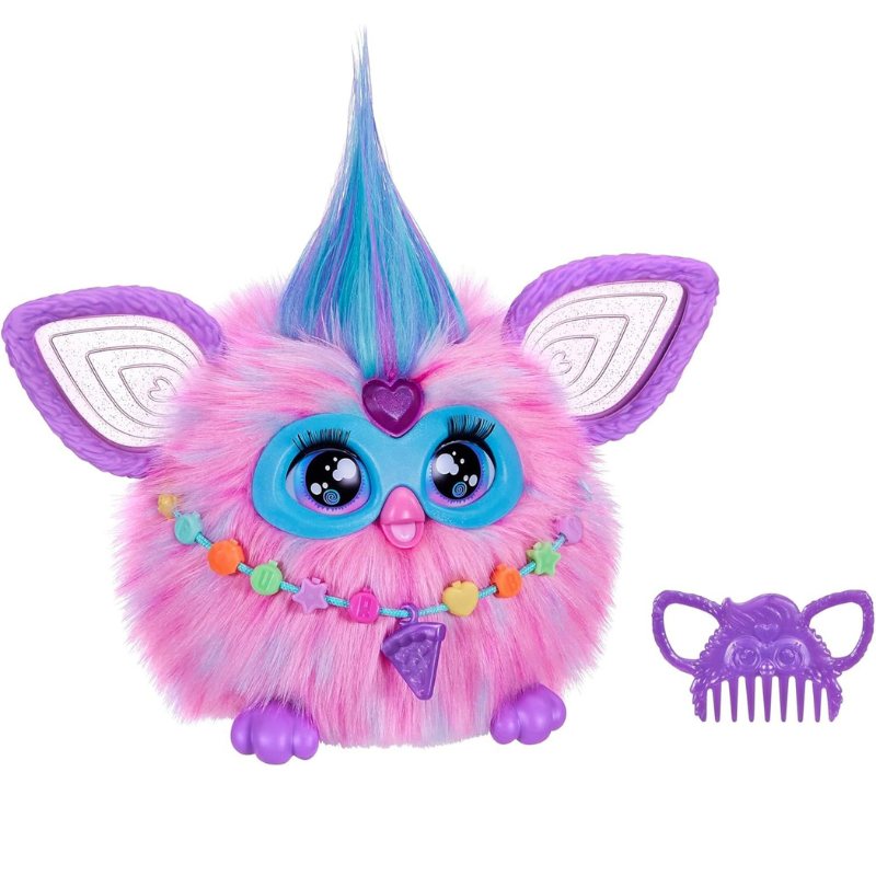 ファービー Furby ピンク＆ブルー コットンキャンディ 15種のファッションアクセサ...