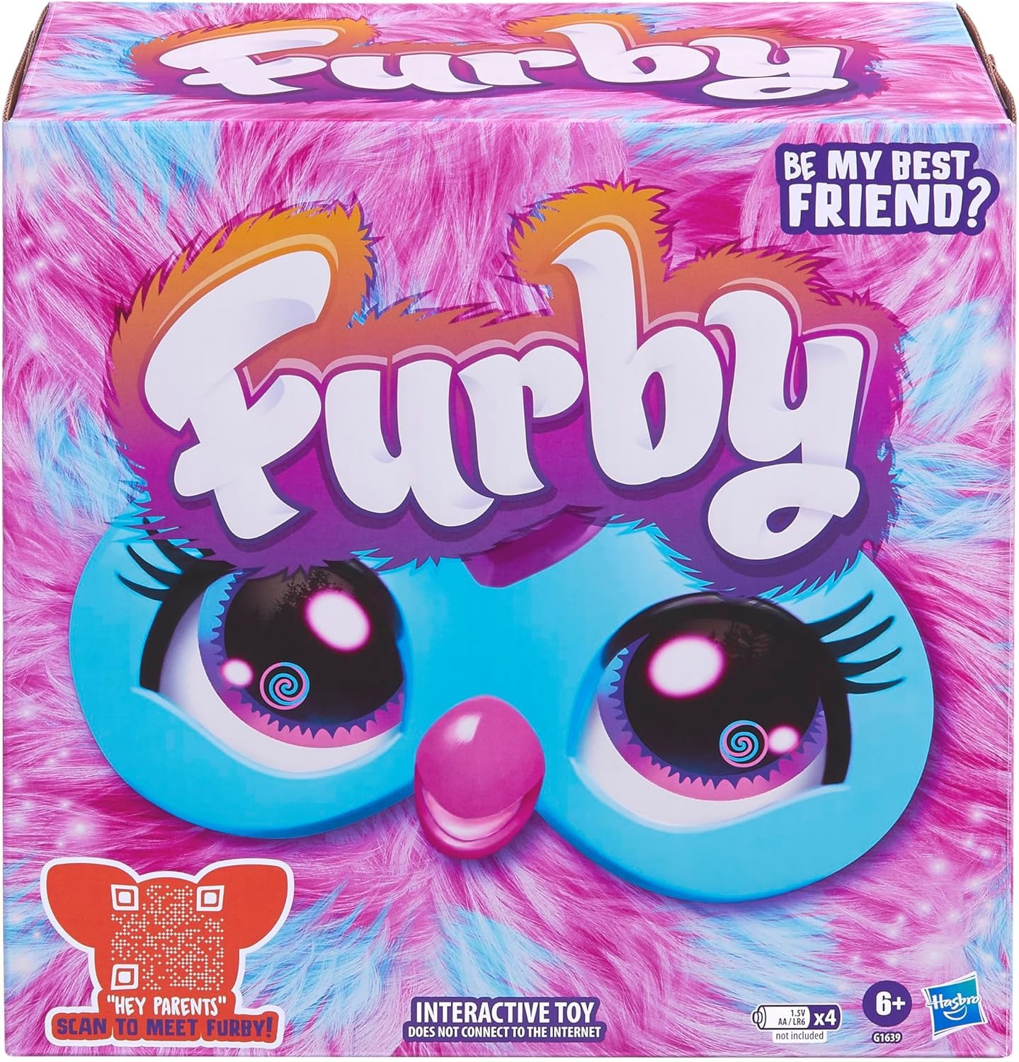 ファービー Furby ピンク＆ブルー コットンキャンディ 15種のファッションアクセサ...