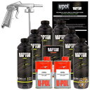 U-POL Raptor Tintable ウレタン スプレー トラックベッドライナー キット 6L スプレーガン付き 送料無料