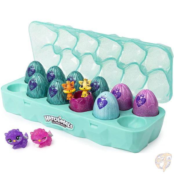 ハッチマルズ Hatchimals うまれて! ウーモ ミニ コレグティブル 卵ケース型ジュエリーボックス 限定ウーモミニ2体 送料無料