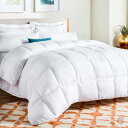 【15日限定555円クーポン】All Season Down Alternative Comforter - Size: Queen 送料無料
