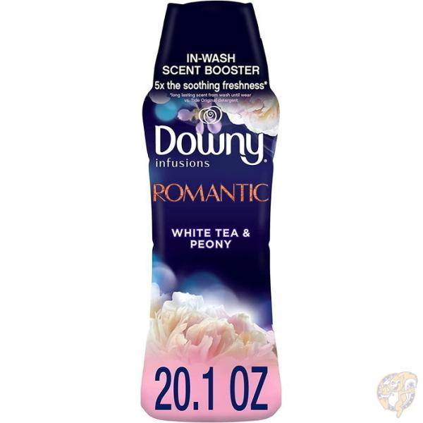ダウニー Downy インフュージョン セントブースター ビーズ ロマンティックなホワイトティとピオニーの香り 20.1oz(569.8g) 送料無料