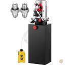 【 先着55名! 2日間限定ゾロ目555円クーポン】Mophorn 油圧 パワーユニット 8クォート ポンプ 複動油圧 パワー12V DC メタル 貯水池油圧 ...