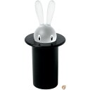 【正規輸入品】 ALESSI アレッシィ Magic Bunny マジックバニー 爪楊枝入れ / ブラック ASG16 B 送料無料