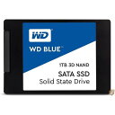 【先着50名様1000円クーポン】WD 内蔵SSD 2.5インチ / 1TB Blue 3D SATA3.0 5年 WDS100T2B0A 送料無料