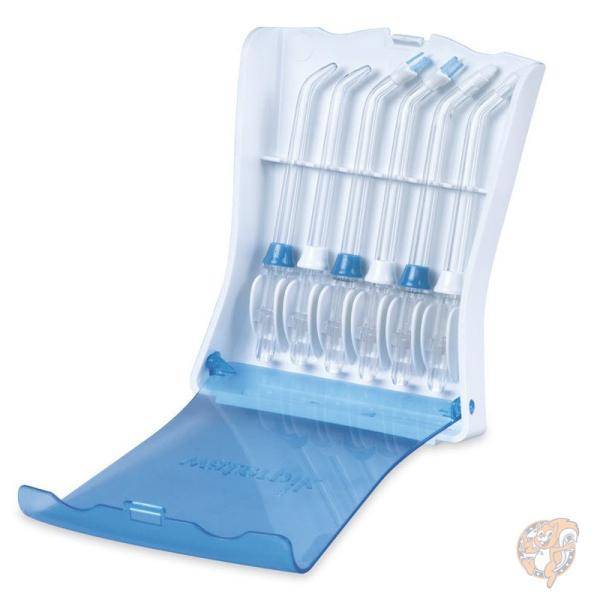 ウォーターピック Waterpik ウォーターフロッサー 口腔洗浄器 替えノズル 6本 ケース付き 送料無料