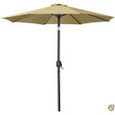 【 先着55名! 2日間限定ゾロ目555円クーポン】マスターキャノピー(MASTERCANOPY) アルミ製 ガーデンパラソル (約)直径230cm×高さ203...