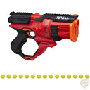 【 先着55名! 2日間限定ゾロ目555円クーポン】ナーフ ライバル ラウンドハウス XX-1500 ブラスター レッド ライバル15個付き NERF 送料無料