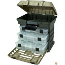 【 先着55名! 2日間限定ゾロ目555円クーポン】Plano 136330 3段トレー付工具箱 グレー 深 送料無料