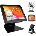【30日限定500OFFクーポン配信】iPad デスクトップ 盗難防止 セキュリティ キオスク POS スタンド ホルダー エンクロージャ ロックとキー付き タ...