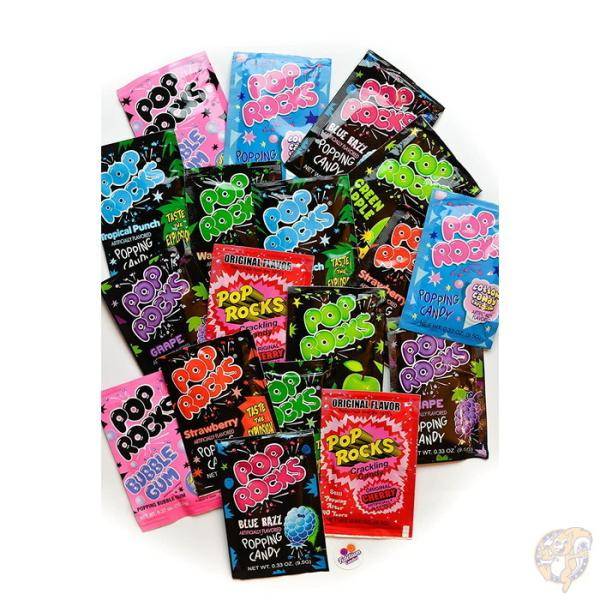 Pop Rocks クラックリング キャンディ アルティメイト フレーバー9種 18パック シール付き 送料無料