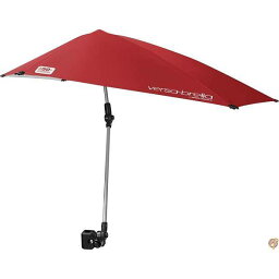 Sport-Brella (スポーツブレラ) Versa-Brella 4方向 回転式 日傘 (ファイアブリックレッド レギュラー) 送料無料