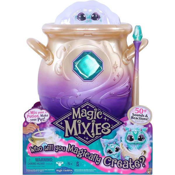 マジックミクシーズ Magic Mixies 魔法の釜 8インチ 約20cm ぬいぐるみ 50以上の音と反応 サプライズトイ 送料無料