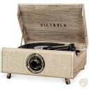 【 先着55名! 2日間限定ゾロ目555円クーポン】Victrola 4-in-1 ハイランド Bluetooth レコードプレーヤー 3速ターンテーブル 送料...