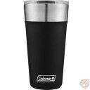 コールマン Coleman ブリュー 断熱ステンレスタンブラー 20oz(591ml)ブラック アウトドア 飲み物 カップ