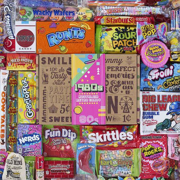 1980年代 懐かしのアメリカお菓子 詰合せ Vintage Candy Co. ヴィンテージキャンディー 詰め合わせ 海外お菓子 化粧箱入り 昭和時代 レトロのサムネイル
