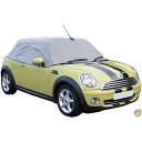【19日20時~!1000円クーポン20名様】BMW Mini Convertible Soft Top屋根プロテクター半分カバー - 2004以降は【並行輸入】 (グレー)