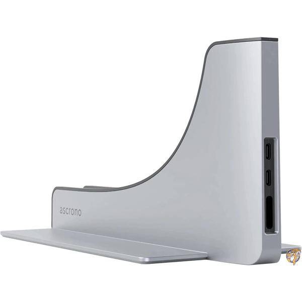 Ascrono 縦型ドッキングステーションハブ Apple MacBook Pro 16インチ 2021 M1に対応 MagSafeプラグ付き
