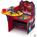 【14-15日限定!1000円クーポン20名様】デルタ スパイダーマン 一体型 チェアーデスク 男の子 3歳から テーブル イス セット Delta tc858...