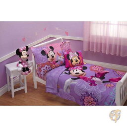 Disney Minnie's Toddler Bedding Set ディズニー ミニー シーツ セット 4点アメリカ輸入家具 アメリカ輸入雑貨 送料無料