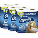 チャーミントイレットペーパー Charmin ウルトラソフトクッションタッチ メガロール 18個入り 送料無料