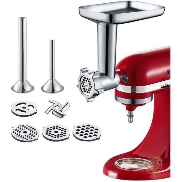 【1000円/555円クーポン26時間】フードミートグラインダーアタッチメント Gvode スタンドミキサー用 KitchenAid キッチンエイド対応 送料無料