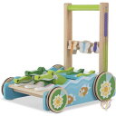 【10日8時間!777円クーポン20名様】メリッサ&ダグ ワニの手押し車 木製 水色 Melissa & Doug カタカタ 知育おもちゃ 送料無料