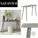 【Safavieh】コンソールテーブル サイドテーブル Slate Grey 送料無料