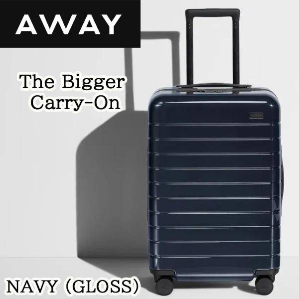 AWAY L[P[X The Bigger Carry-On AEFC X[cP[X NAVY (GLOSS) lCr[ 