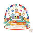 【先着55名様!全品555円クーポン配信中】Eners ベビージム プレイマット ミュージックジム ピアノ 音の鳴るおもちゃ グリーン 赤ちゃん プレゼント 出...