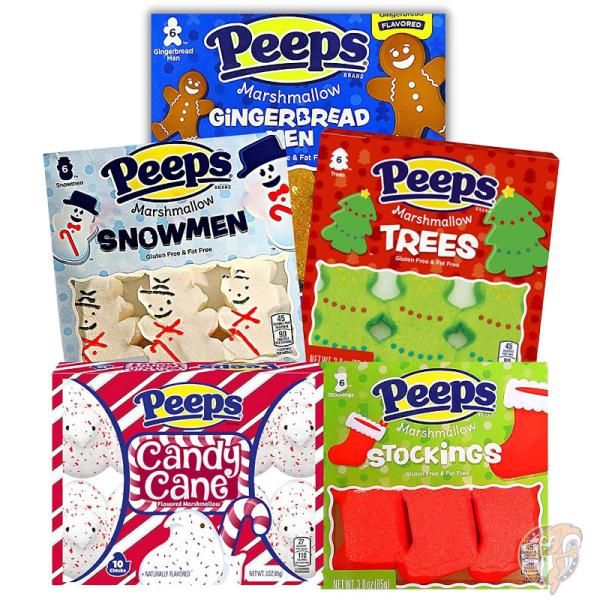 【ポイント3倍20時28時間】Needzo Peeps マシュマロ クリスマス 雪だるま クリスマスツリー ストッキン..