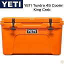【 先着55名! 2日間限定ゾロ目555円クーポン】YETI Tundra 45 Cooler イエティ クーラーボックス King Crab オレンジ タンド...